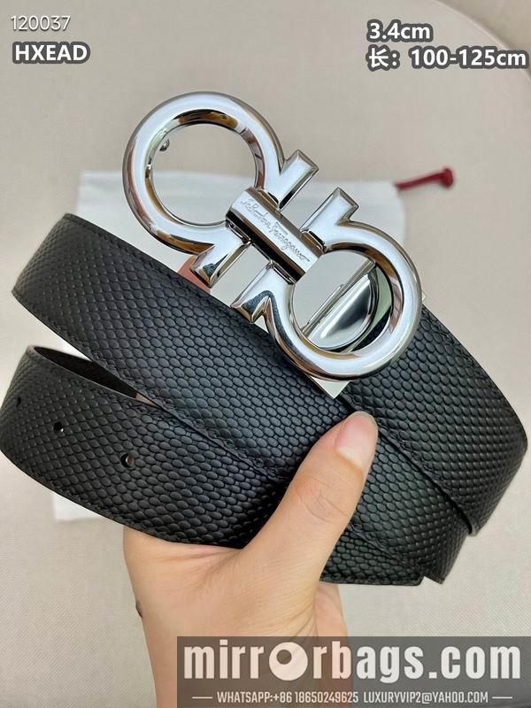Ferragamo belt 34mmX100-125cm 8L03