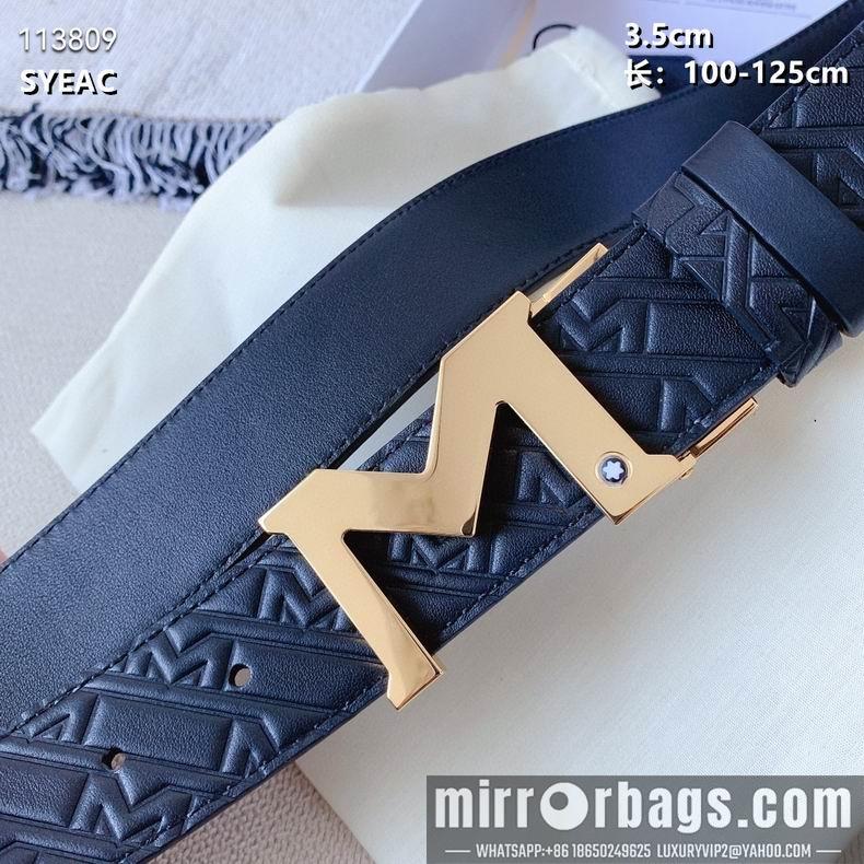 Montblanc belt 30mmX95-125cm 8L02