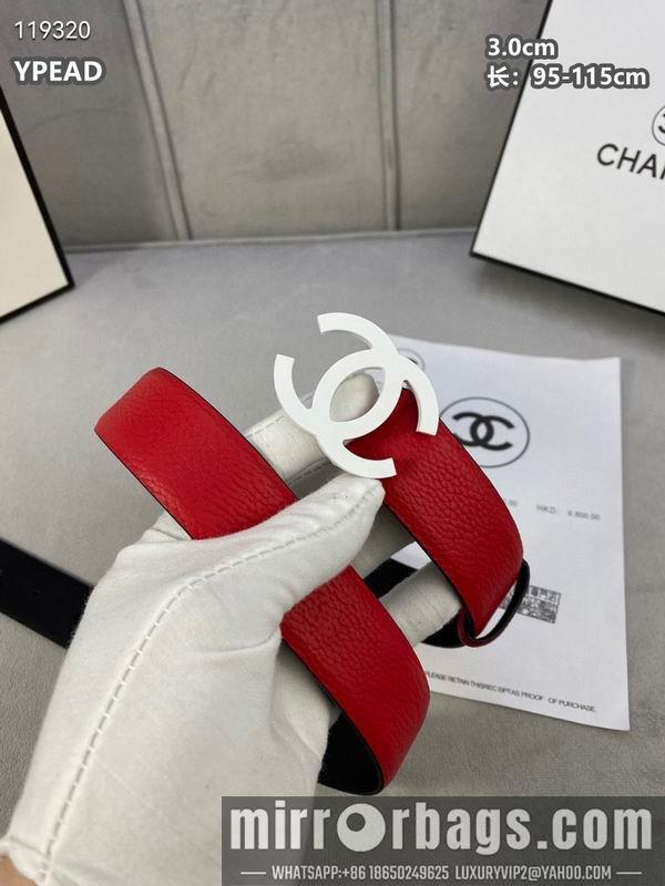 Chanel belt 30mmX95-115cm 8L040801