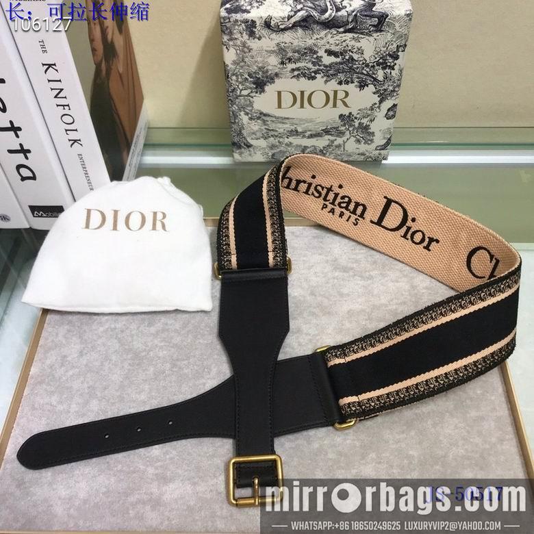 Dior Belt 70mm 95-125cm 8L02