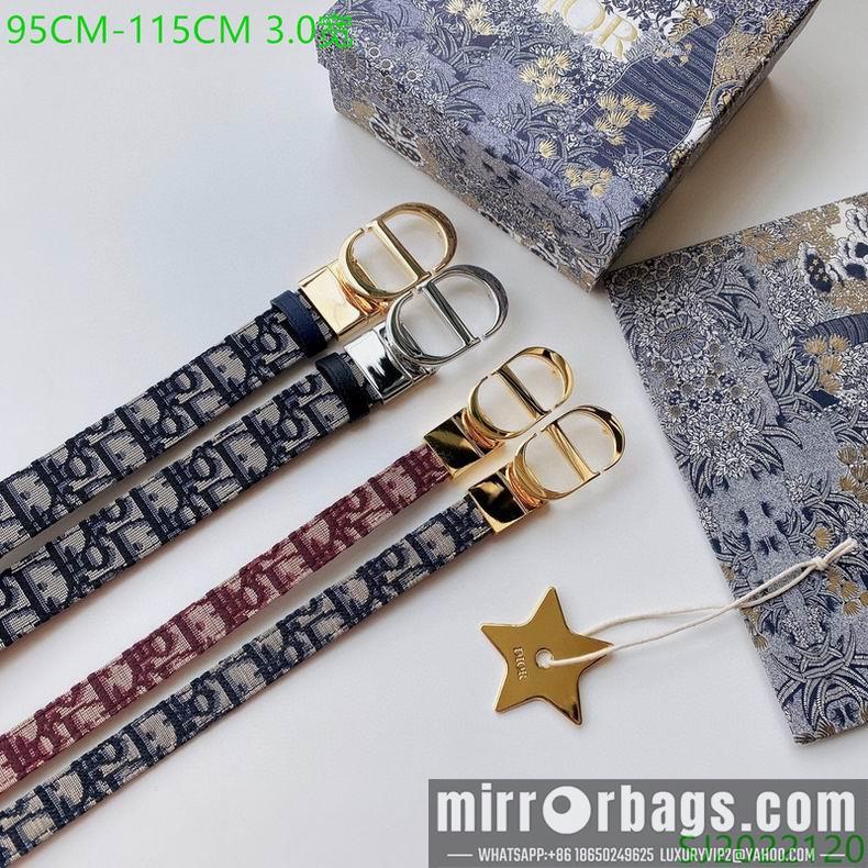 Dior Belt 30mmX95-115cm 7d30