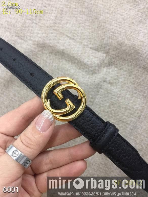 Gucci Belt 20mm 90-115cm 8L04