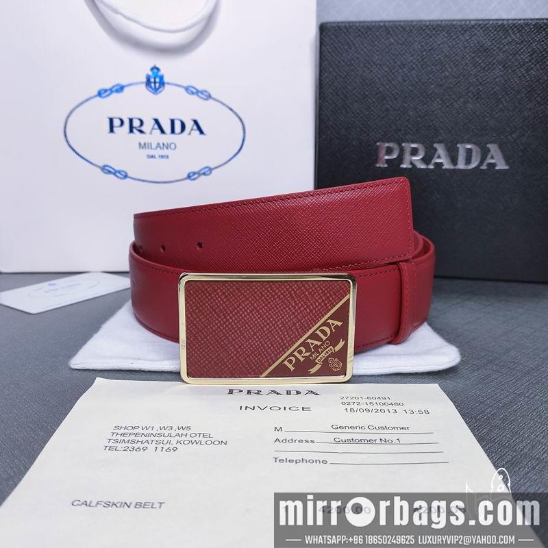 Prada Belt 38mmX80-125cm lb071802