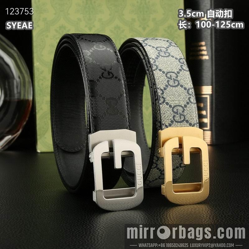 Gucci belt 35mmX100-125cm 8L57