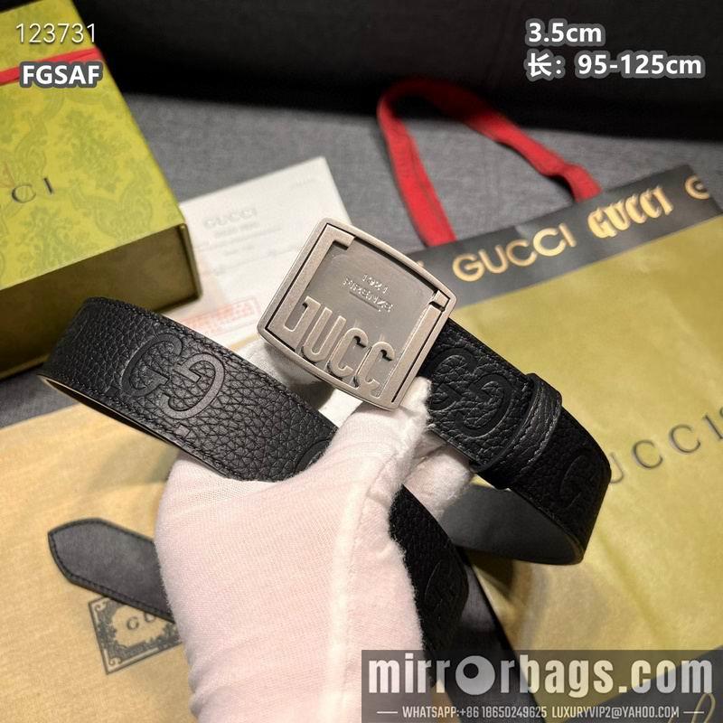 Gucci belt 35mmX95-125cm 8L08