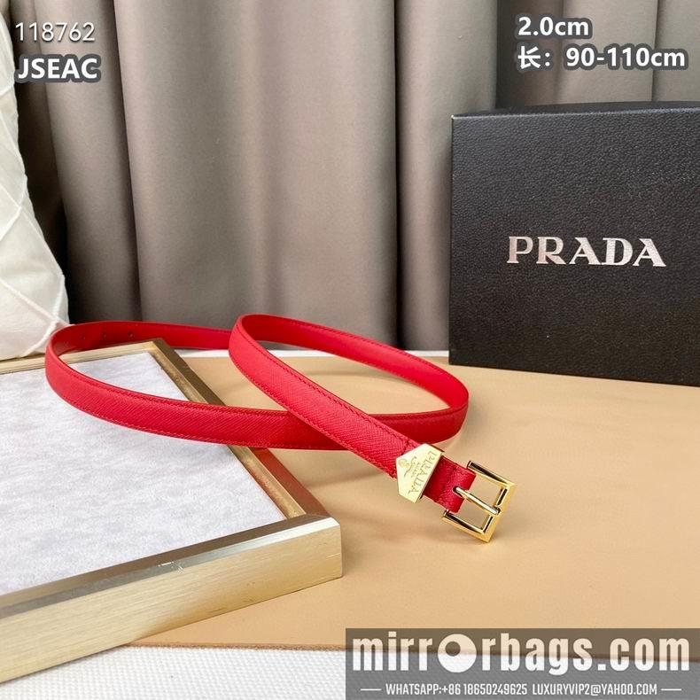Prada belt 20mmX90-110cm 8L02