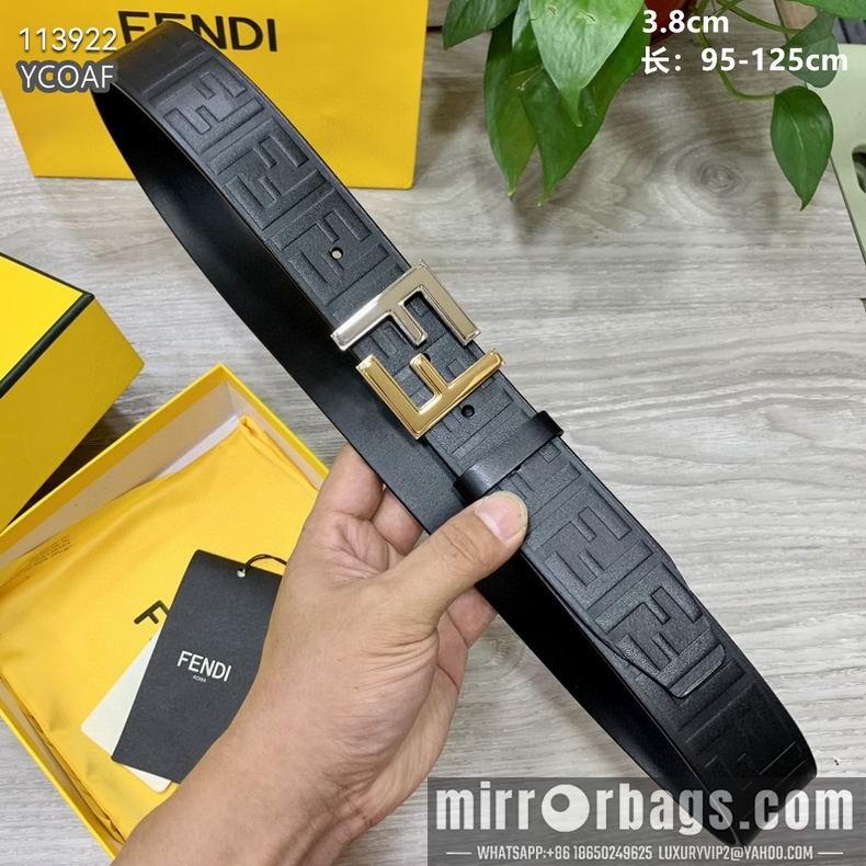 Fendi Belt 38mmX95-125cm 8L06