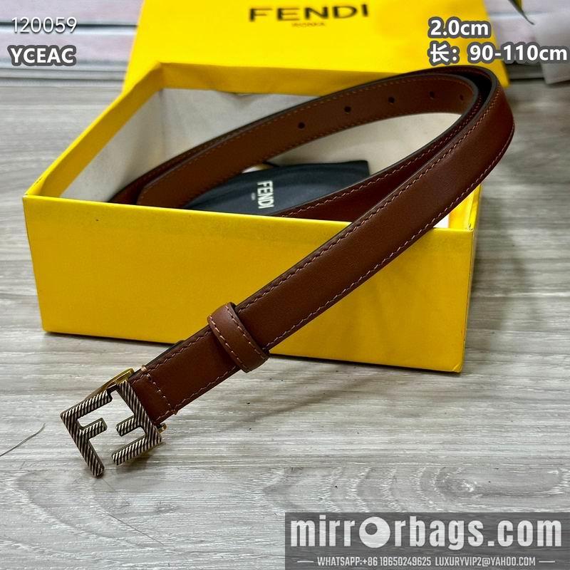 Fendi belt 20mmX90-110cm 8L12