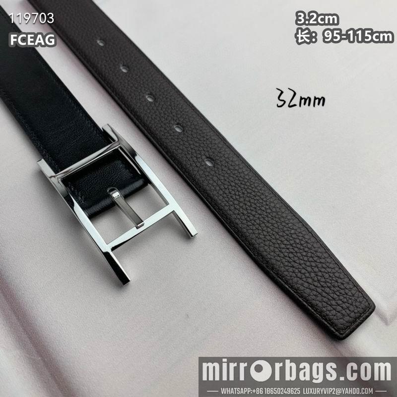 Hermes belt 32mmX95-115cm 8L040802