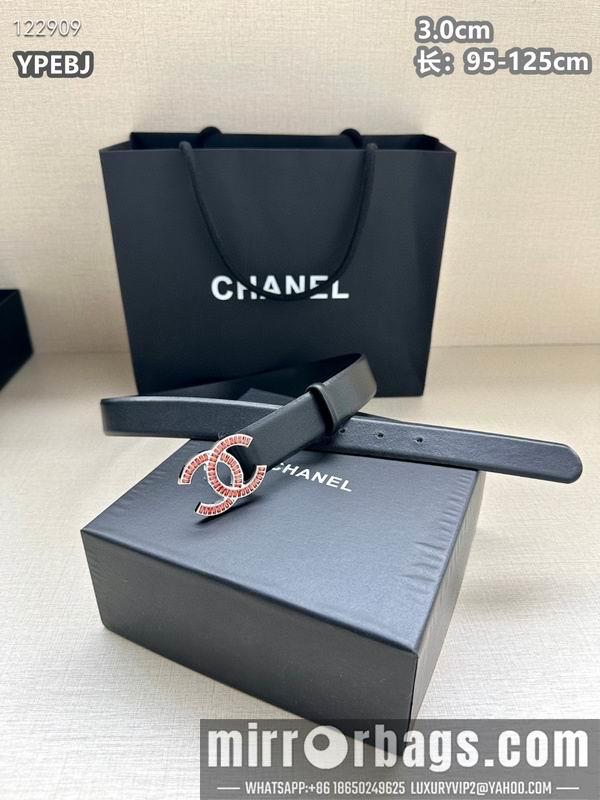 Chanel belt 30mmX95-125cm 8L26