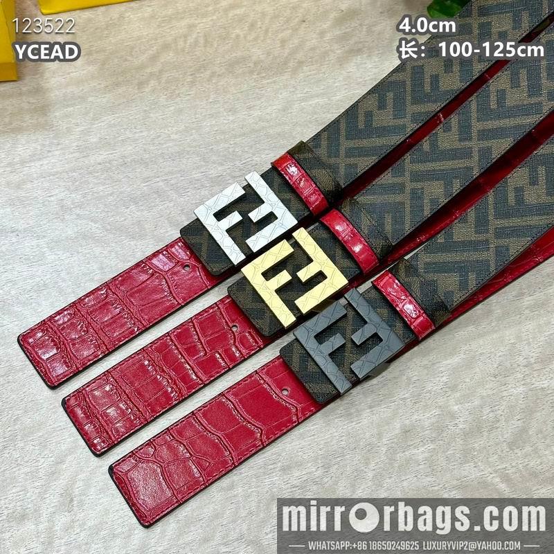 Fendi belt 40mmX100-125cm 8L56