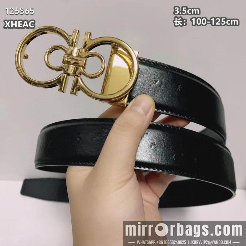Ferragamo belt 35mmX100-125cm 8L91