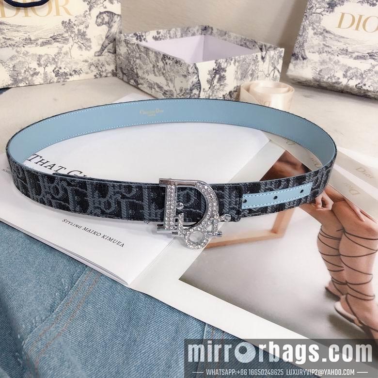 Dior Belt 30mmX95-110cm 7d06