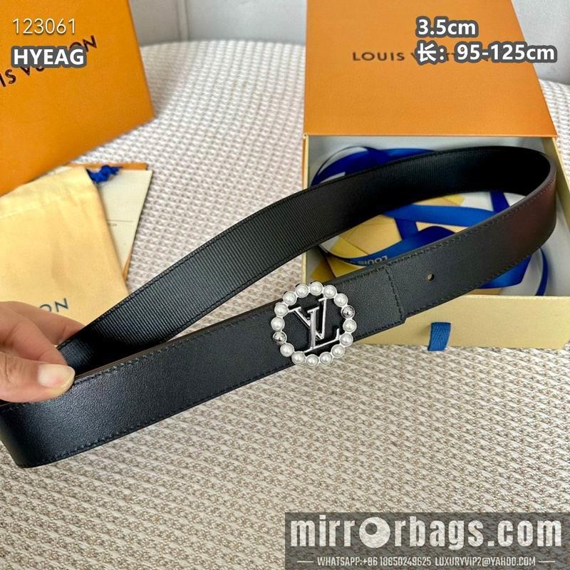 LV belt 35mmX95-125cm 8L01