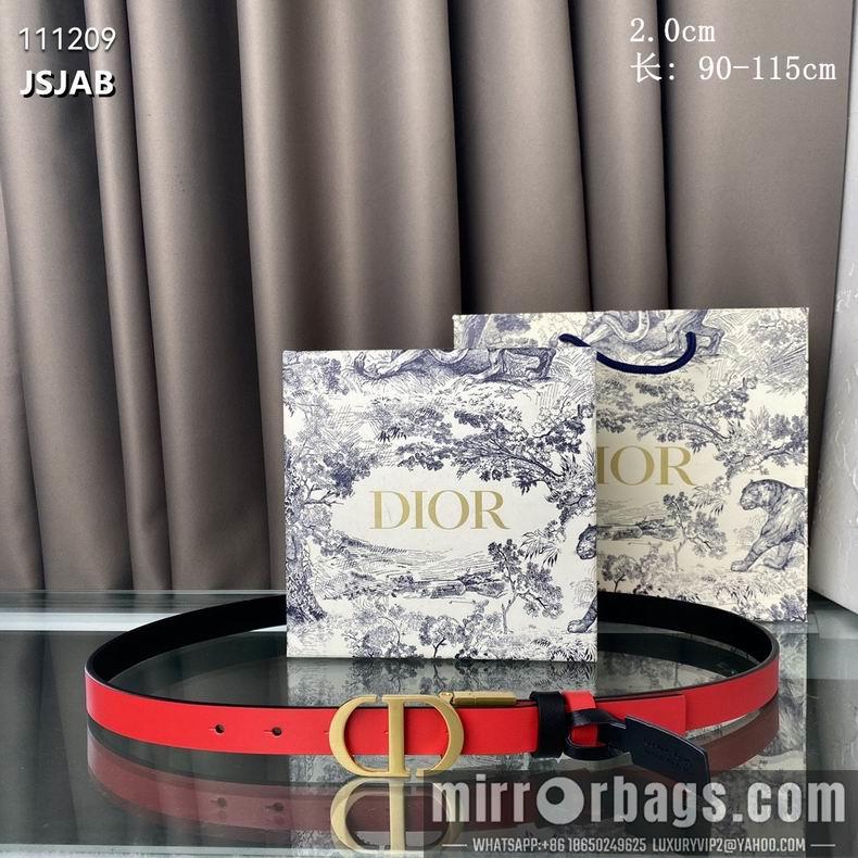 Dior Belt 20mmX90-115cm 8L05