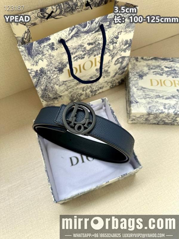 Dior belt 35mmX100-125cm 8L31