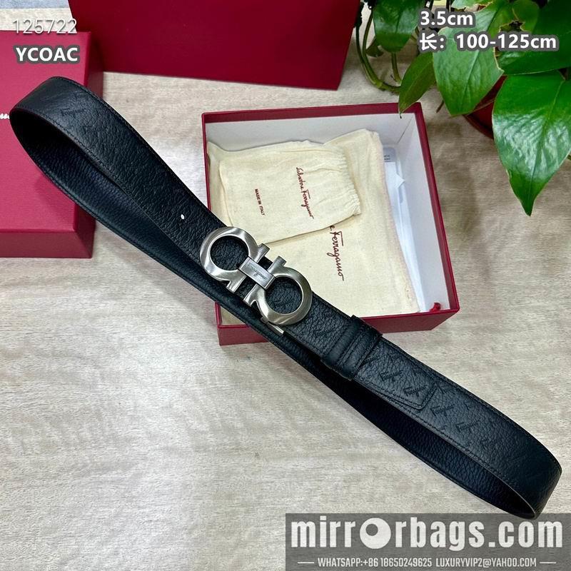 Ferragamo belt 35mmX100-125cm 8L32
