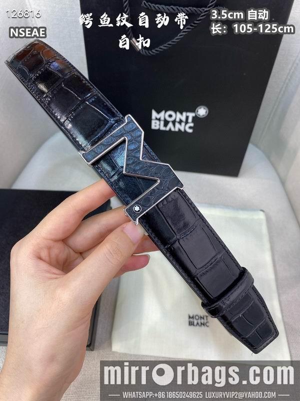 Montlanc belt 35mmX105-125cm 8L62