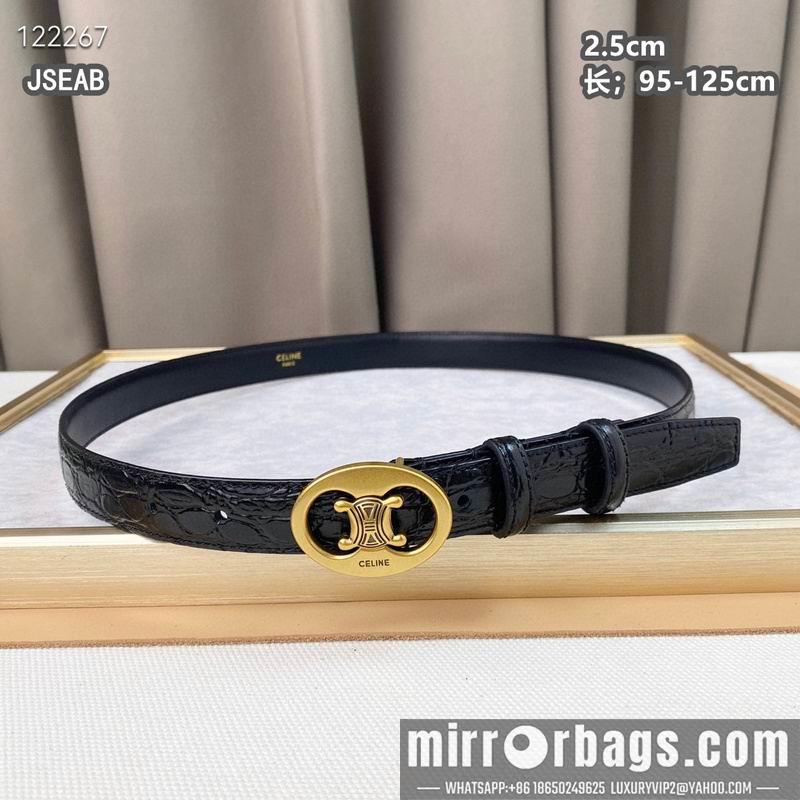 Celine belt 25mmX95-125cm 8L22