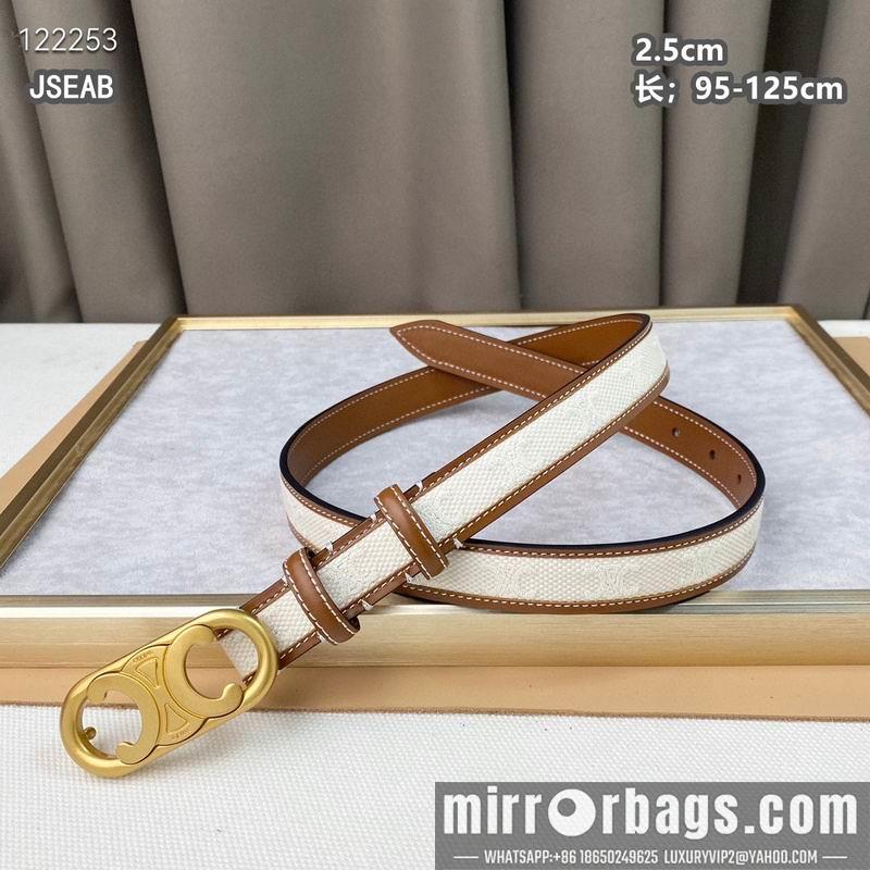 Celine belt 25mmX95-125cm 8L25