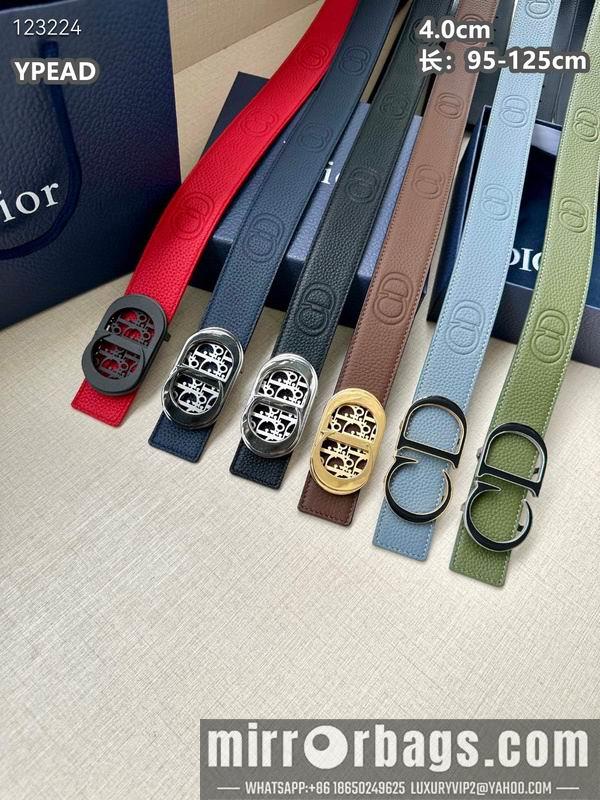 Dior belt 40mmX95-125cm 8L03