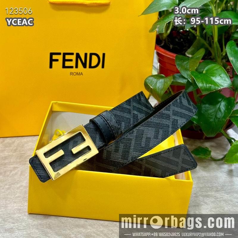 Fendi belt 30mmX95-115cm 8L21