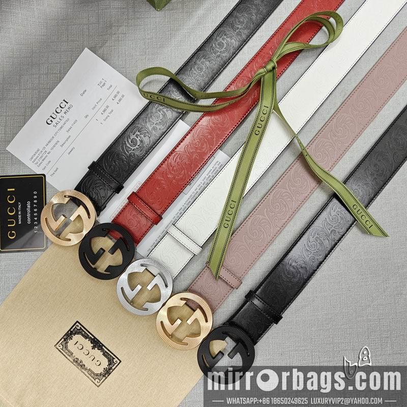 Gucci belt 38mmX90-125cm lb16