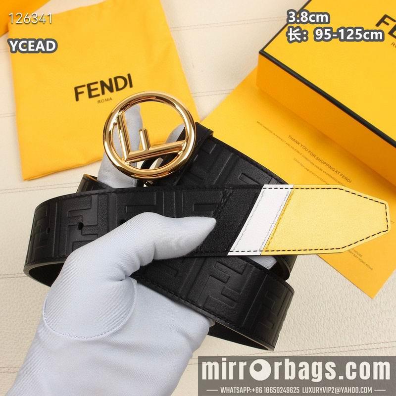Fendi belt 38mmX95-125cm 8L26