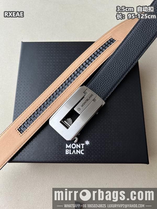 Montlanc belt 35mmX100-125cm 8L75