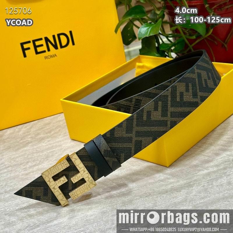 Fendi belt 40mmX100-125cm 8L24