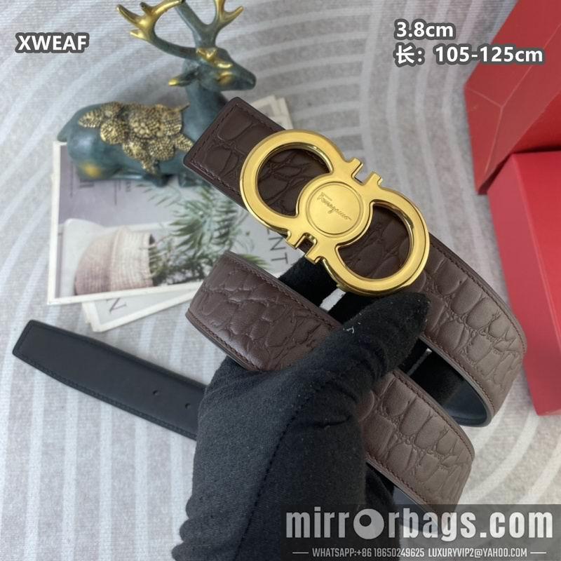 Ferragamo belt 38mmX105-125cm 8L23