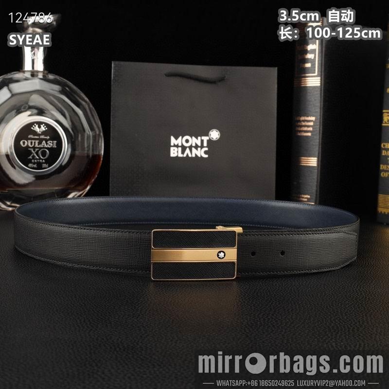 Montlanc belt 35mmX100-125cm 8L28
