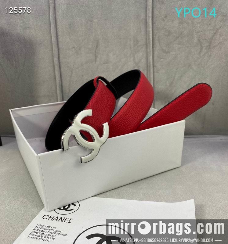 Chanel belt 30mmX95-125cm XH02