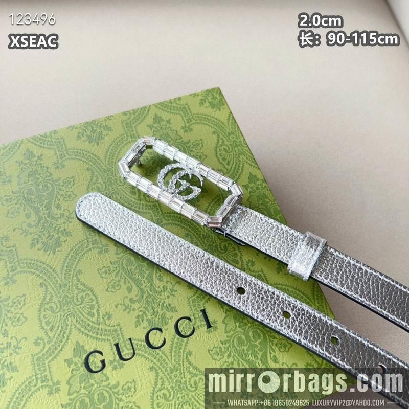 Gucci belt 20mmX90-115cm 8L23