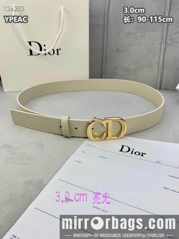 Dior belt 30mmX90-115cm 8L111004