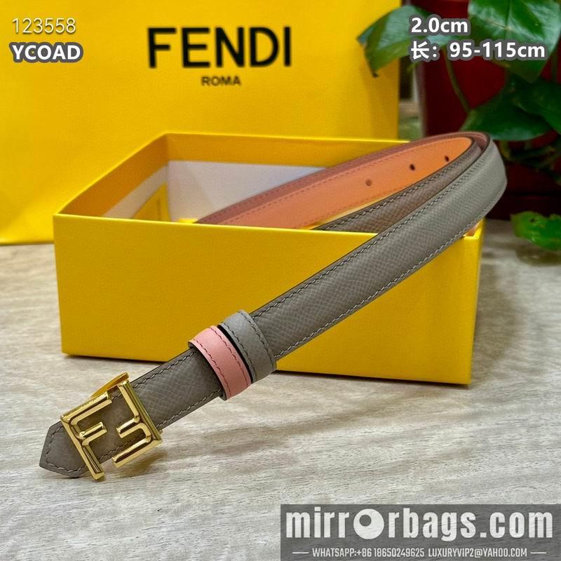 Fendi belt 20mmX95-115cm 8L16