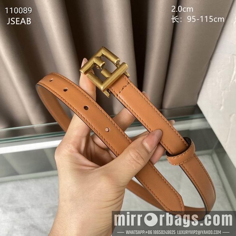 Fendi Belt 20mmX95-115CM 8L09