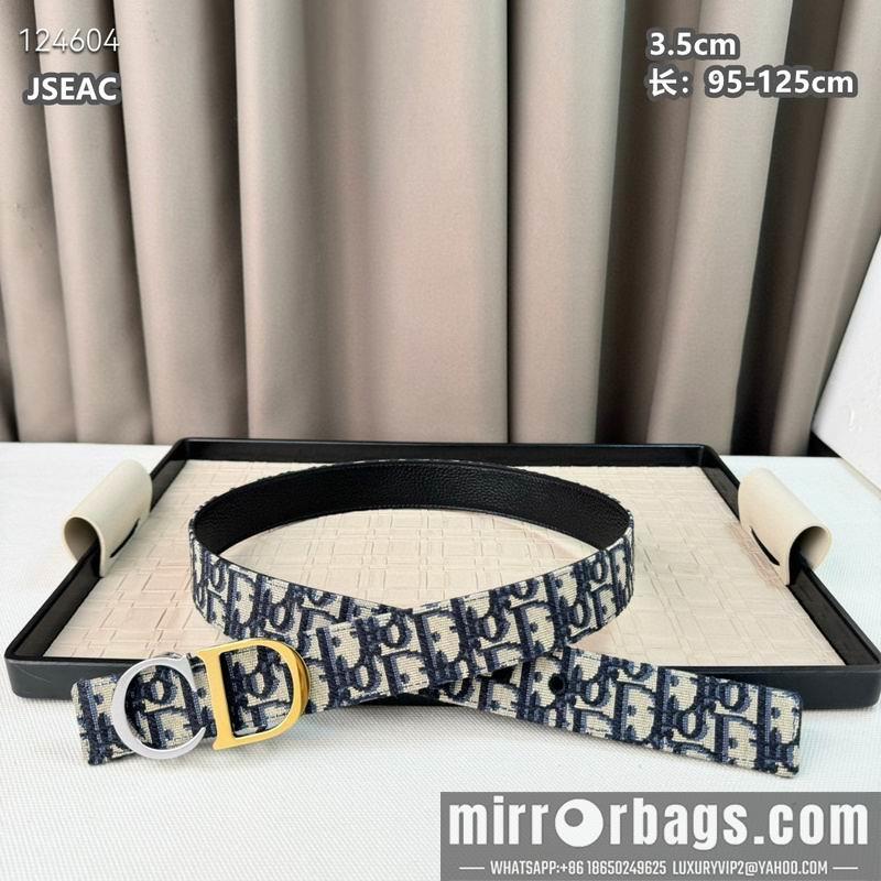 Dior belt 35mmX95-125cm 8L21