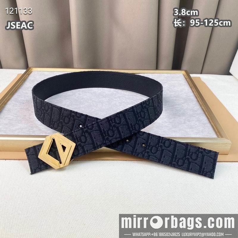 Dior belt 38mmX95-125cm 8L04