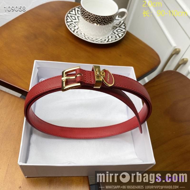 Prada Belt 20mmX90-110cm 8L01