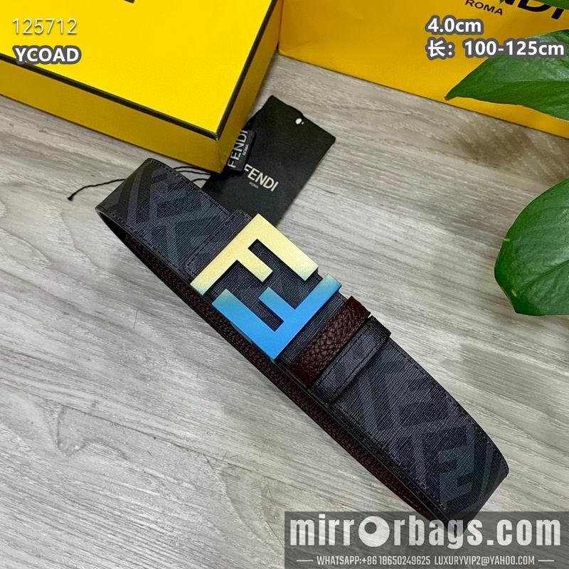 Fendi belt 40mmX100-125cm 8L15
