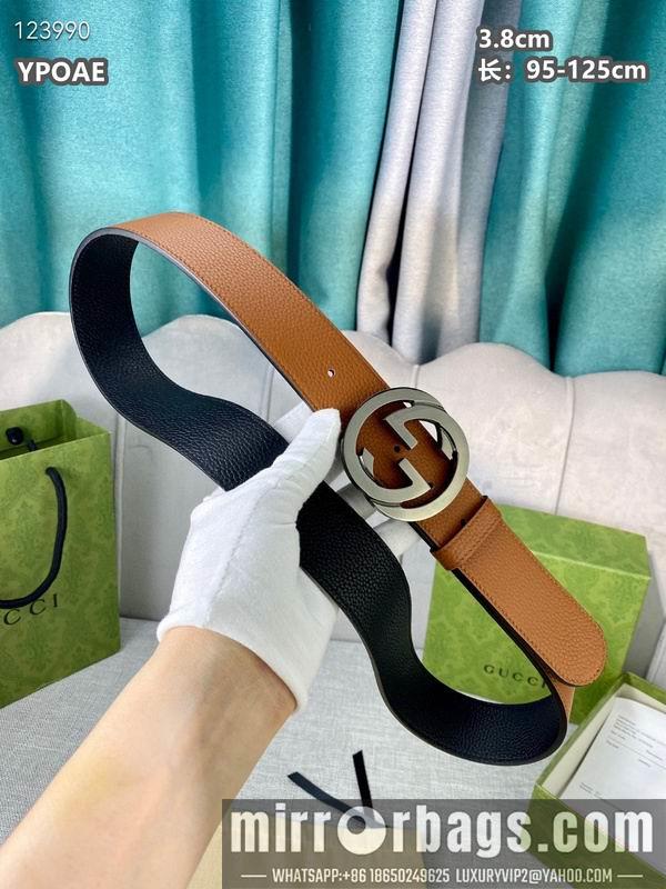 Gucci belt 38mmX95-125cm 8L10