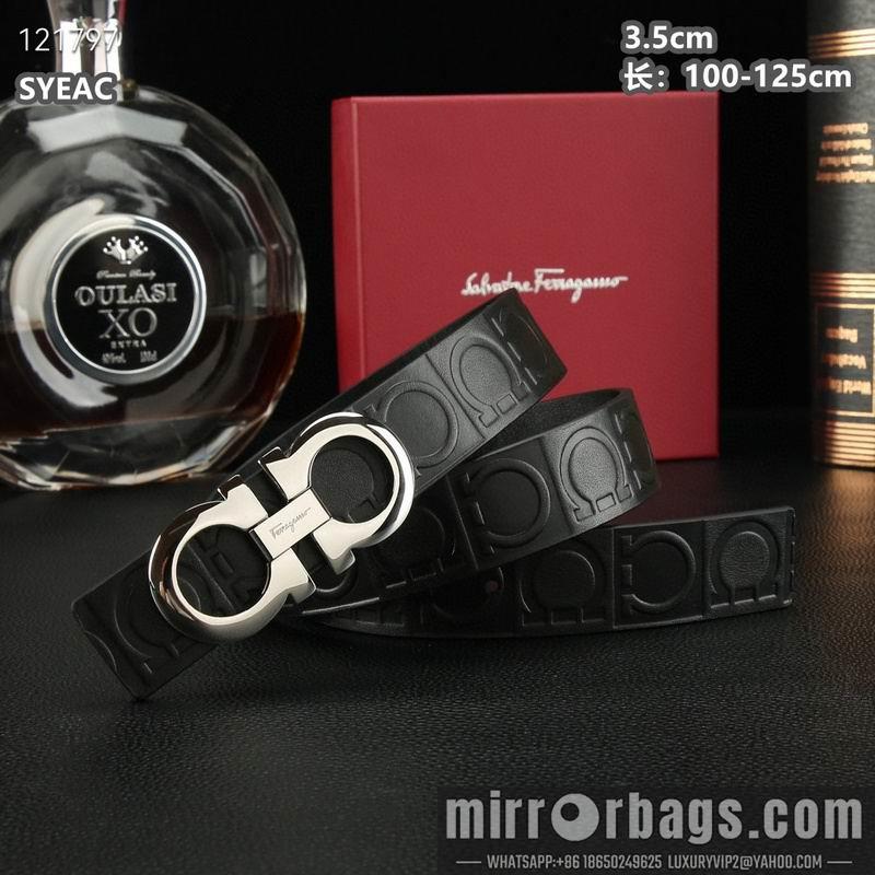 Ferragamo belt 35mmX100-125cm 8L76