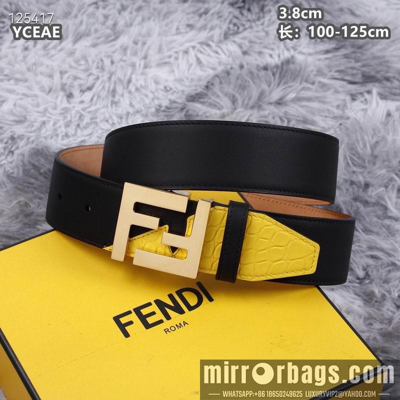 Fendi belt 38mmX100-125cm 8L19