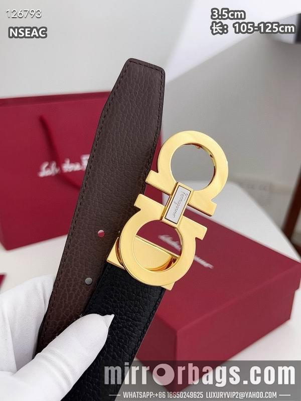 Ferragamo belt 35mmX105-125cm 8L92