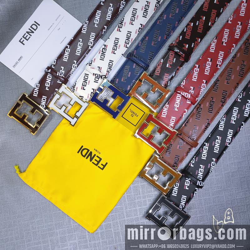 Fendi belt 38mmX80-125cm lb01
