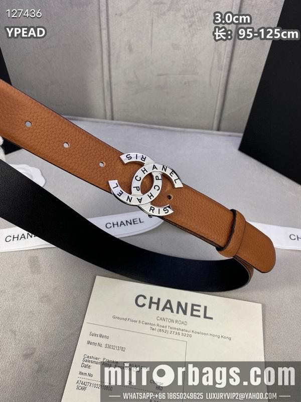 Chanel belt 30mmX95-125cm 8L30