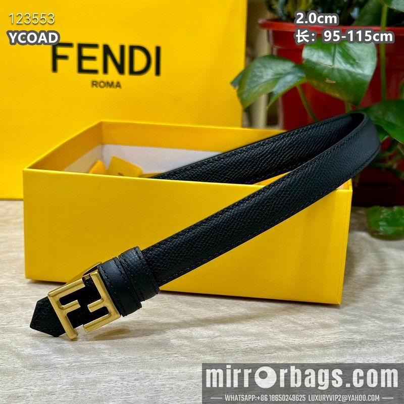 Fendi belt 20mmX95-115cm 8L16