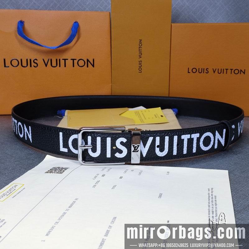 LV belt 35mmX90-125cm lb01