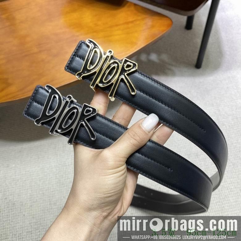 Dior Belt 34mmX95-125cm 7D07